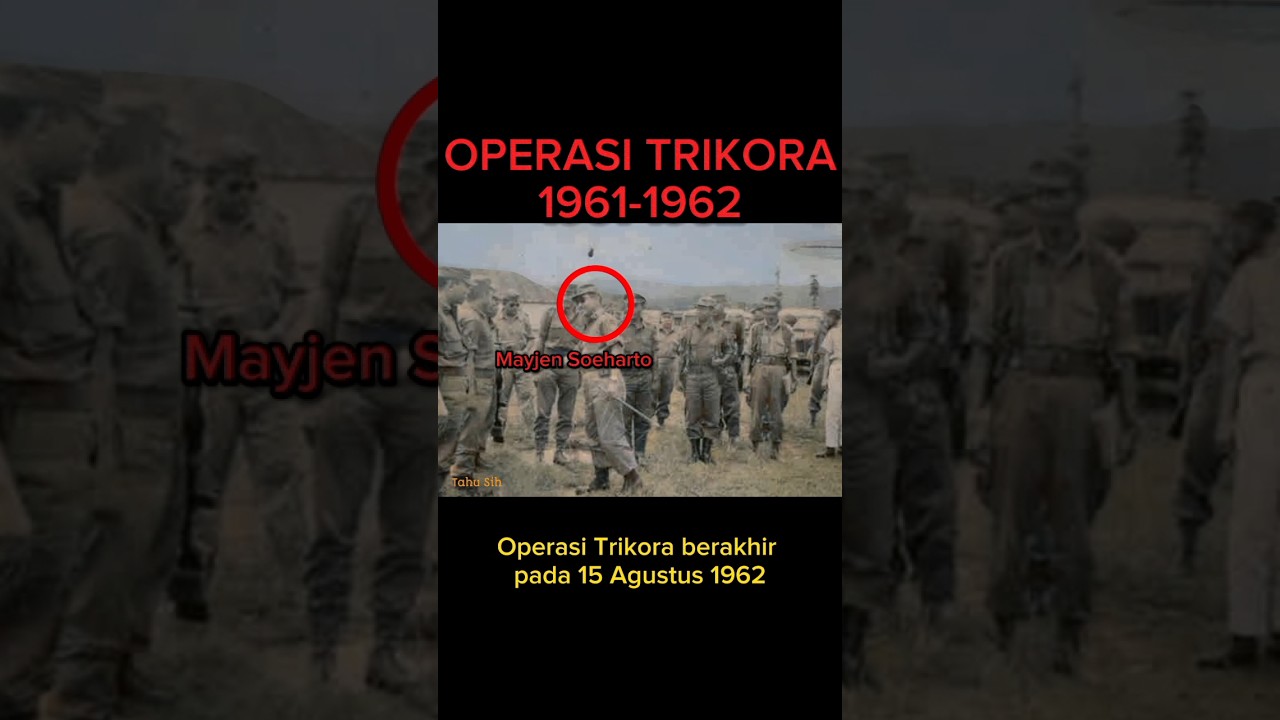 Operation Trikora 1961: The Liberation of West Irian #shorts