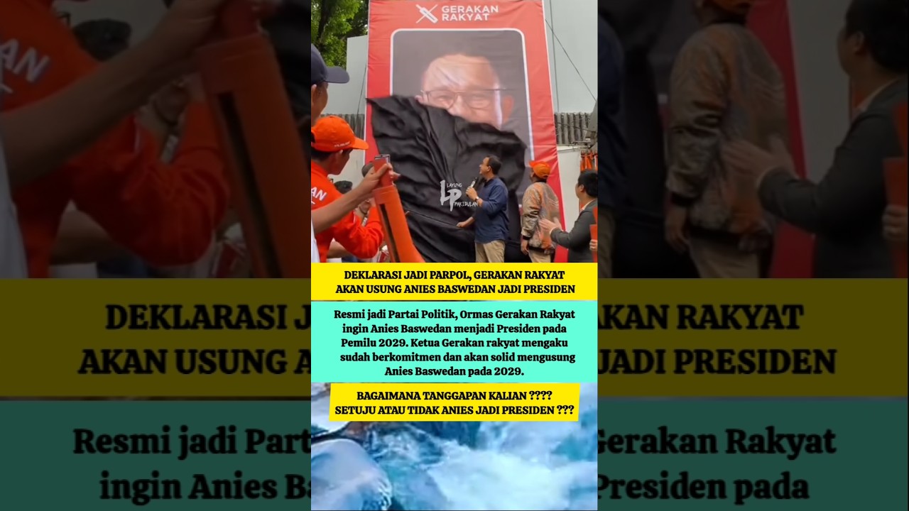 Gerakan Rakyat Ingin Anies Jadi Presiden 