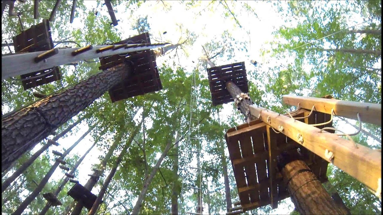Double Black Diamond Commando Course at Adventure Park Virginia Beach