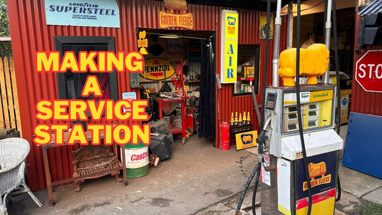 Making a Service (Petrol) Station!