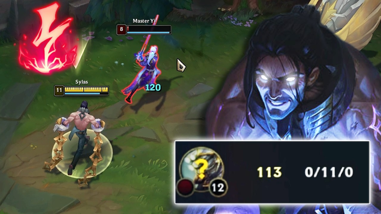 I Made This Master Yi Top go 0/11 with my Sylas ...