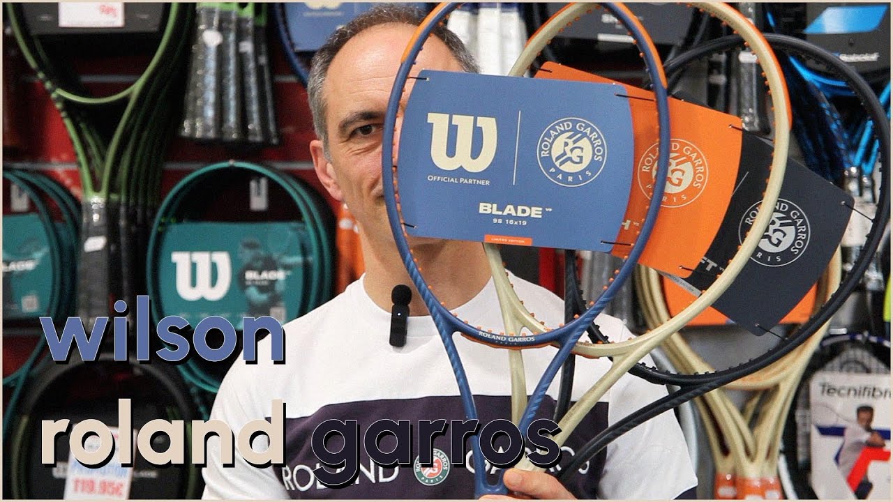 RAQUETTES WILSON EDITION ROLAND GARROS 2024  - SPORTSYSTEM