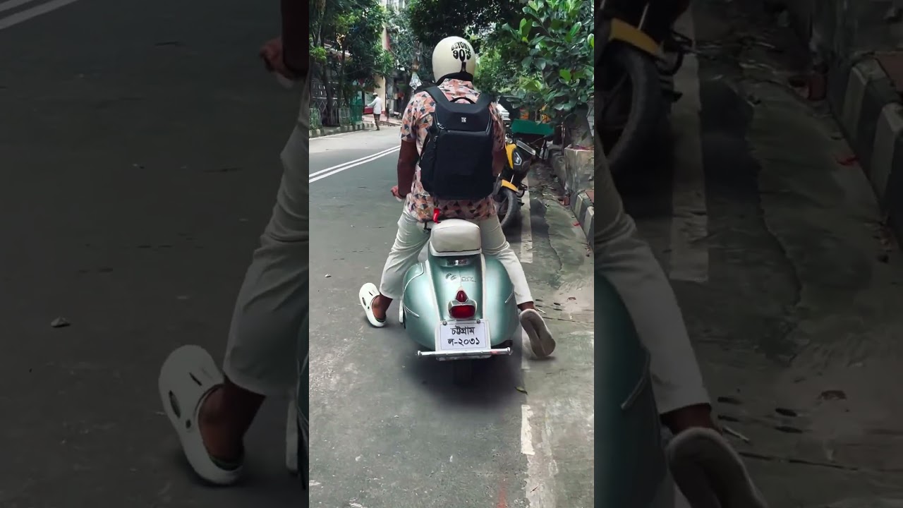 Antique Vespa Piaggio 1965 my new ride #samvlogs #vespa #bangladesh #antique