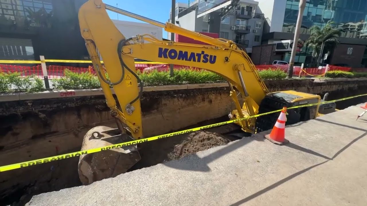 Avances en trabajos de la zona rosa