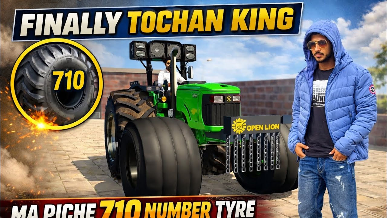 “TOCHAN KING  😍 | Piche 710 Number Tyre + Aage New Tyre 🔥 | New Music System + Nishu Bhai Photo 😎”