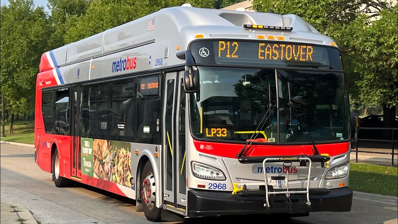 Wmata 2016 New Flyer Xcelsior XN40 #2968 On Route P12