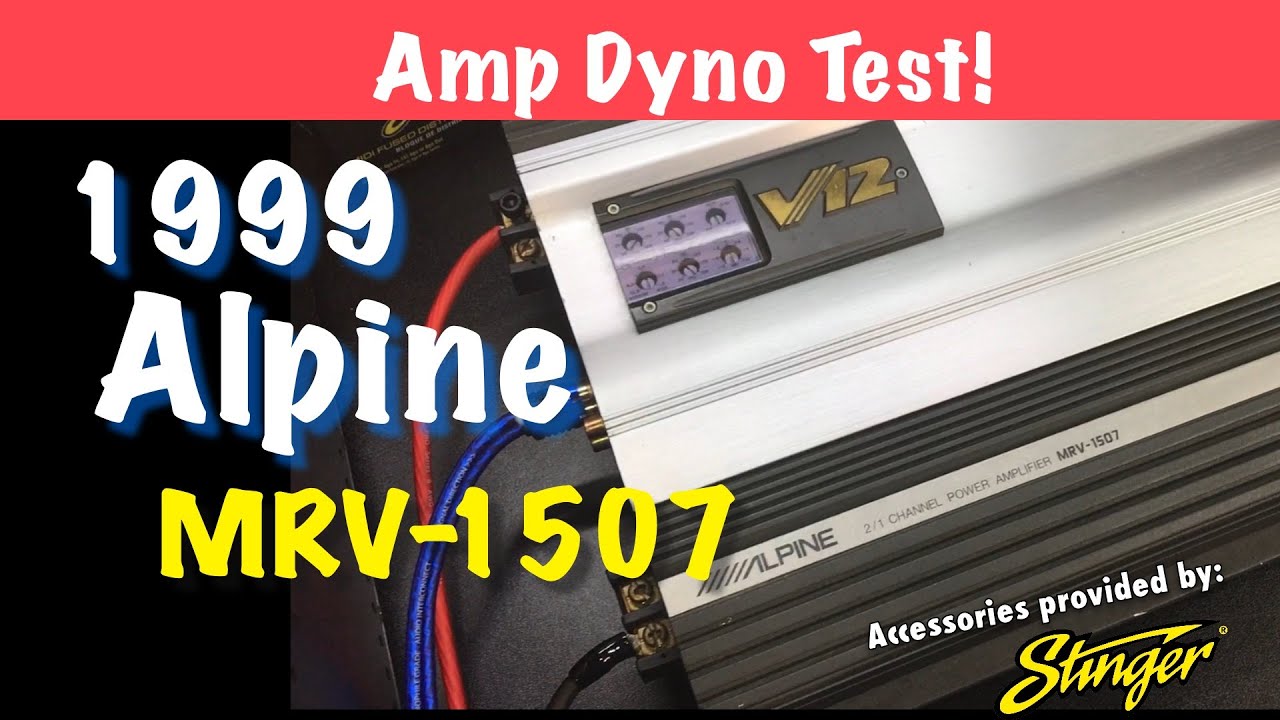 V12 Tested on the Dyno - 1999 Alpine MRV-1507