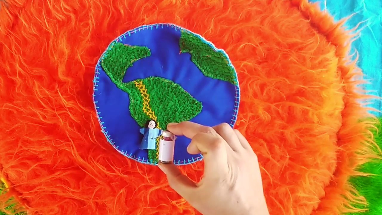 EL DIA DE TU CUMPLEAÑOS. CUENTO EN ARPILLERA. CANCIÓN VIOLETA PARRA.