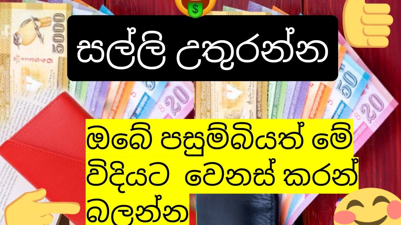 පසුම්බියට සල්ලි උතුරන වාස්තු ක්‍රම