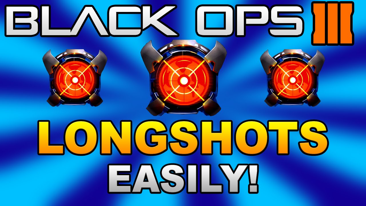 Black Ops 3: HOW TO GET EASY LONGSHOTS - BO3 Get More Longshot medals (Get Diamond/Gold/ Camo Fast)!