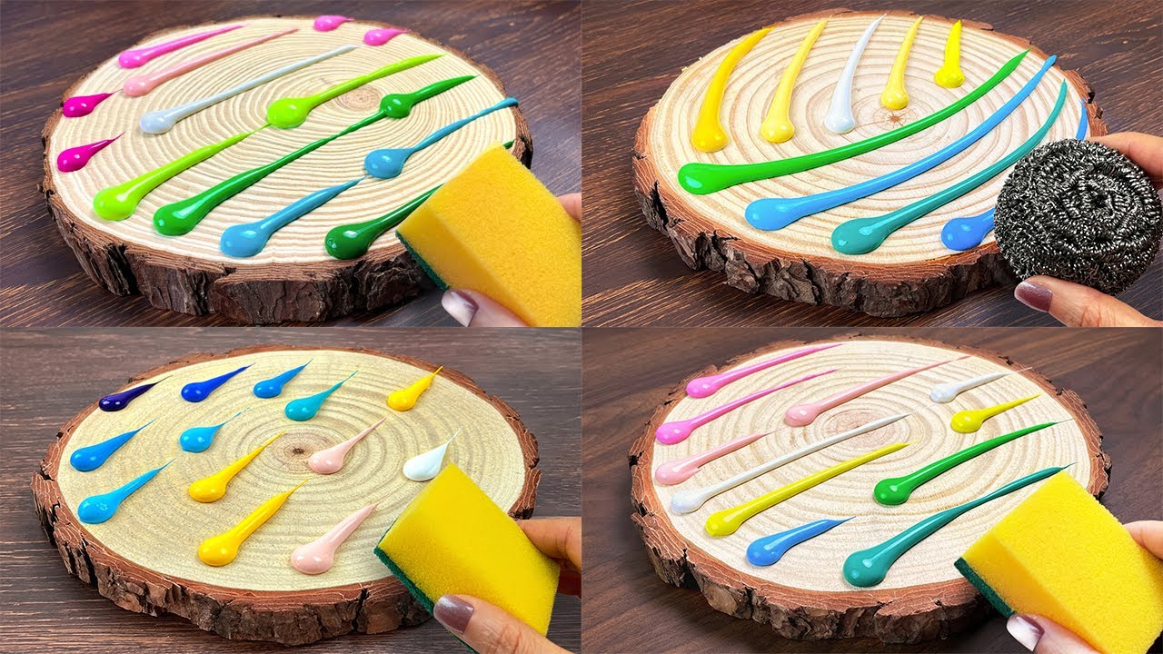 Create Heartwarming Art: Lovely Acrylic Painting Compilation