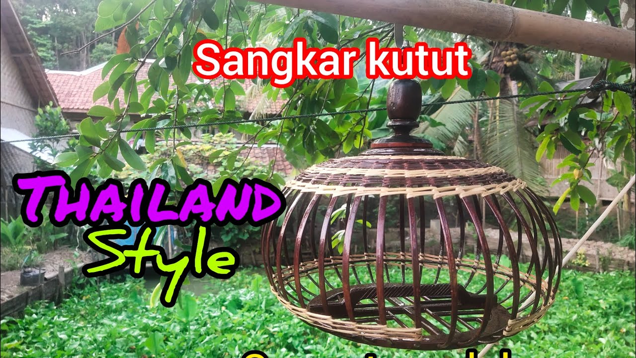 sangkar kutut thailand style,lồng chim,กรงนก