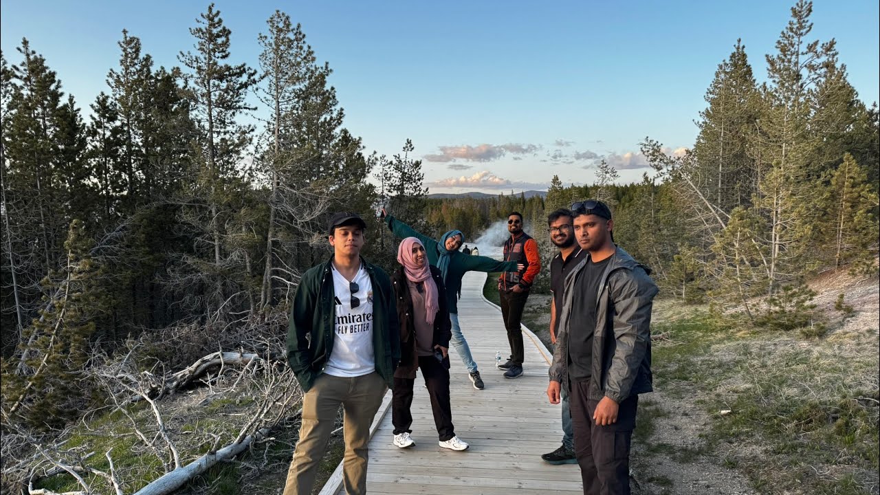 NJ Friends are Here- Day 2 @ Yellowstone National Park
