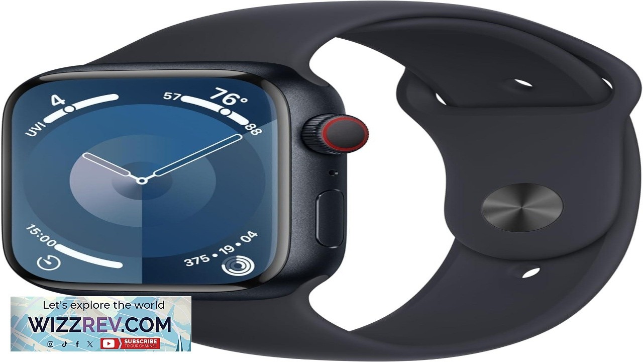 Apple Watch Series 9 (GPS + Cellular 45mm) Midnight Aluminum Case