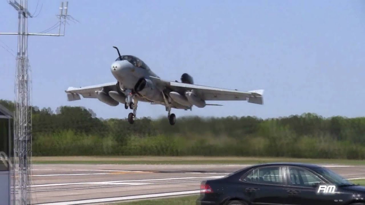 VAQ-209 Starwarriors - E/A-6B Prowlers - Carrier Field Practice