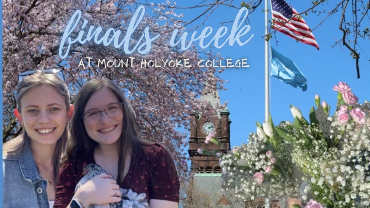it's finals week! + a room tour | mount holyoke college