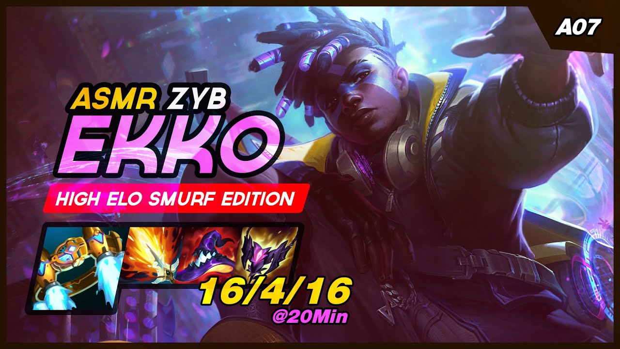 zyb Challenger Ekko ASMR | Zyb (Bo) Jungle | League Sounds to Fall Asleep and Relax