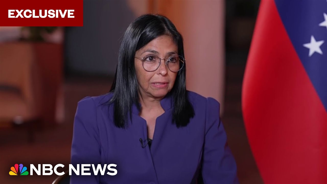 Full Interview: Delcy Rodríguez says Maduro is ‘innocent’ and ‘legitimate’ leader of Venezuela