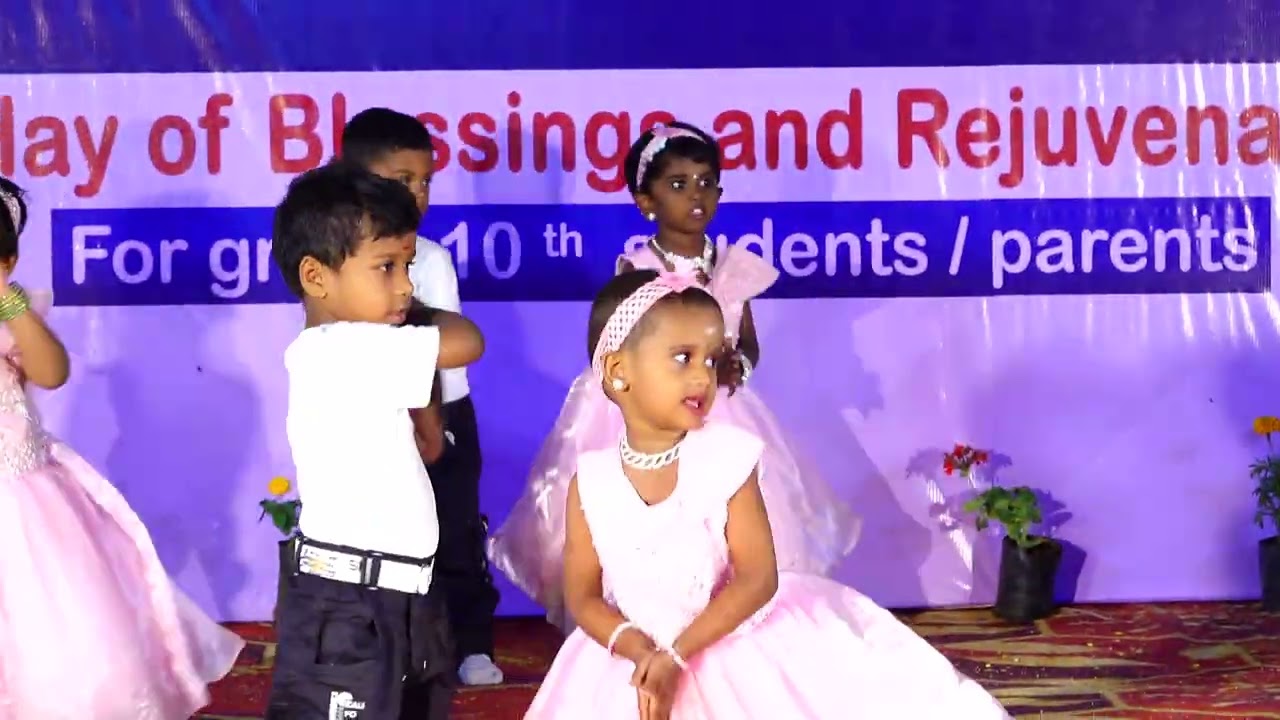 Dance performance by our LKG students 