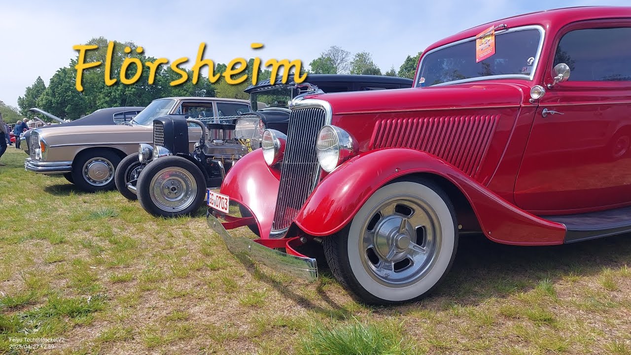 Oldtimer, US Cars und V8 Treffen Flörsheim am Main 2025