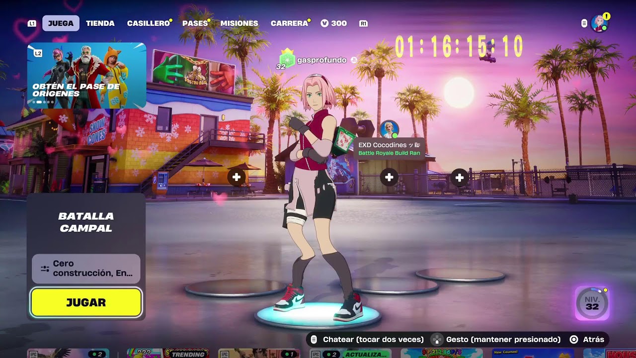 Fortnite en vivo
