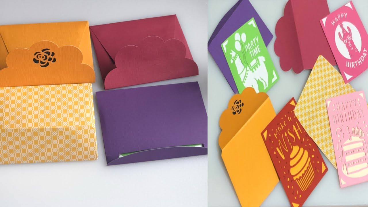 How to make different “Envelopes “ for “Cricut Joy Cards”  in Cricut Design Space