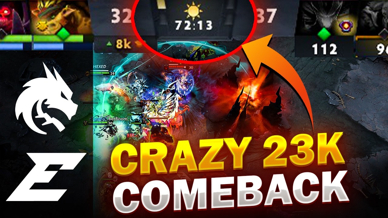 MOST EPIC Comeback of 2025?! 72min Mega Creeps Comeback - 1% Chance Probability?! SPIRIT vs EDGE