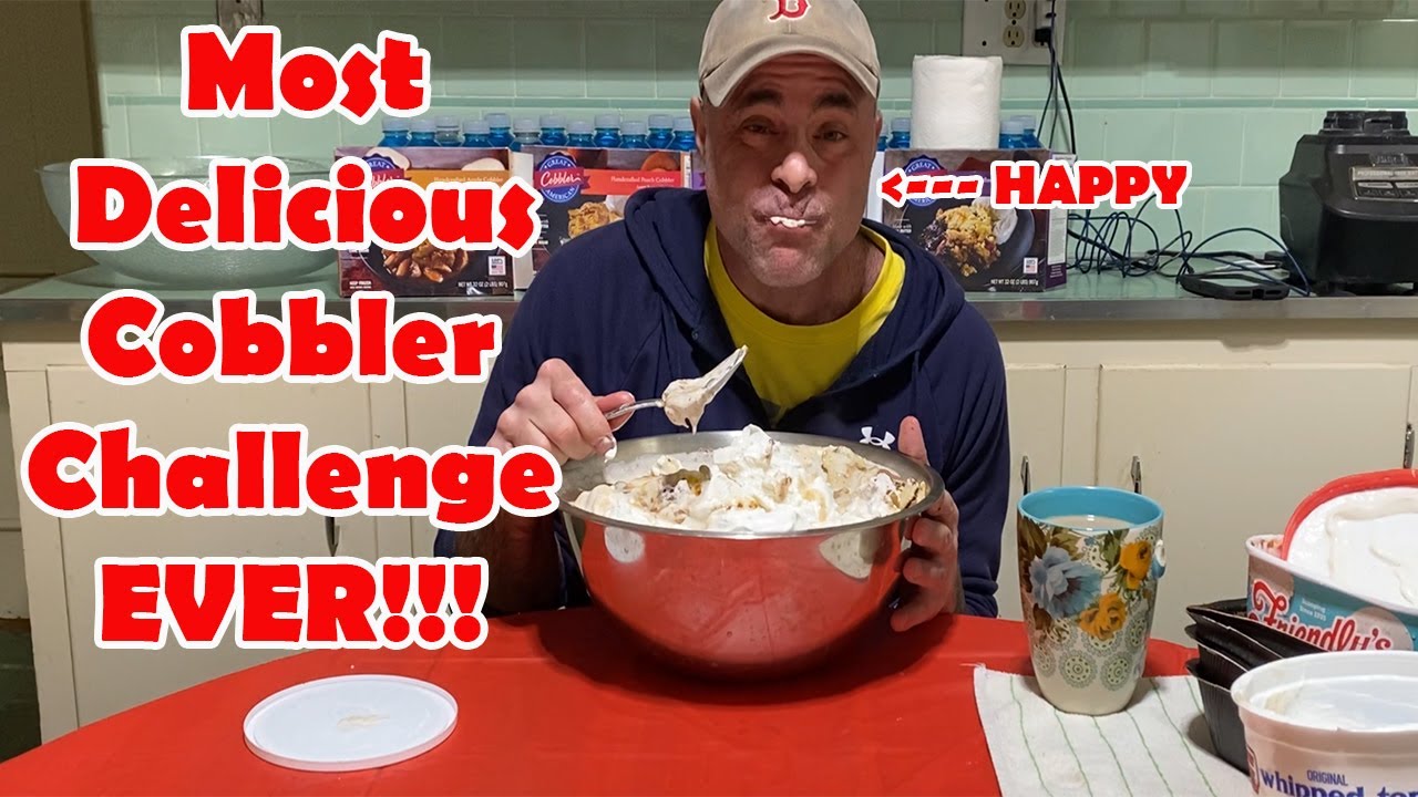Giant Cobbler and Ice Cream Challenge