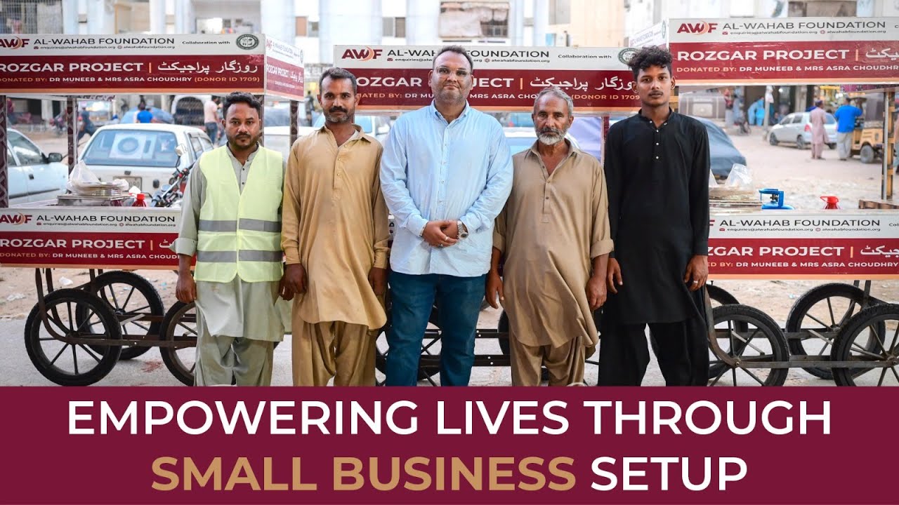 Changing Lives: Al-Wahab Foundation's Rozgar Project Empowers Needy With Small Business