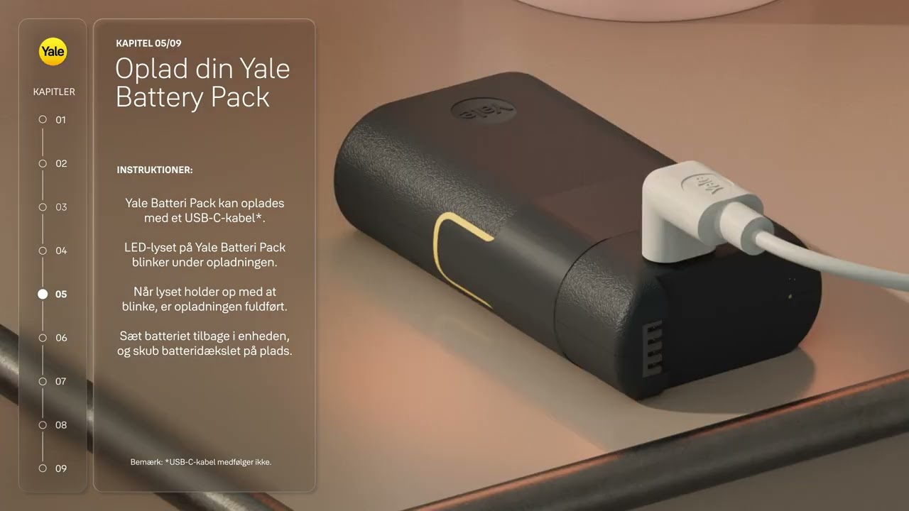 Yale Linus L2 Installationsvideo - Rund cylinder