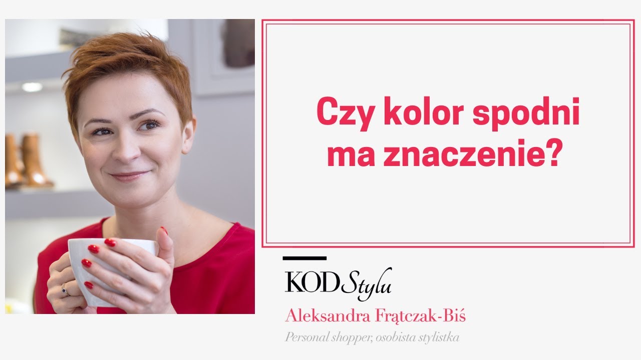 Czy kolor spodni ma znaczenie?
