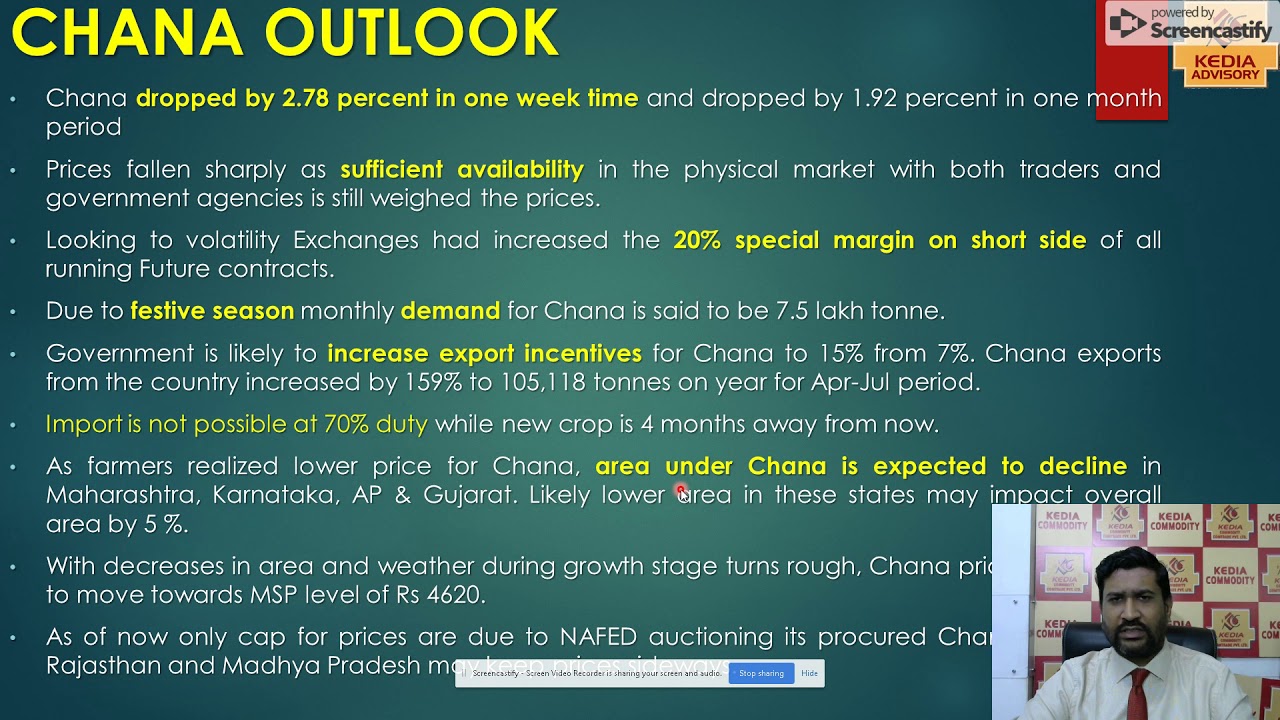 Chana Outlook as on 31102018