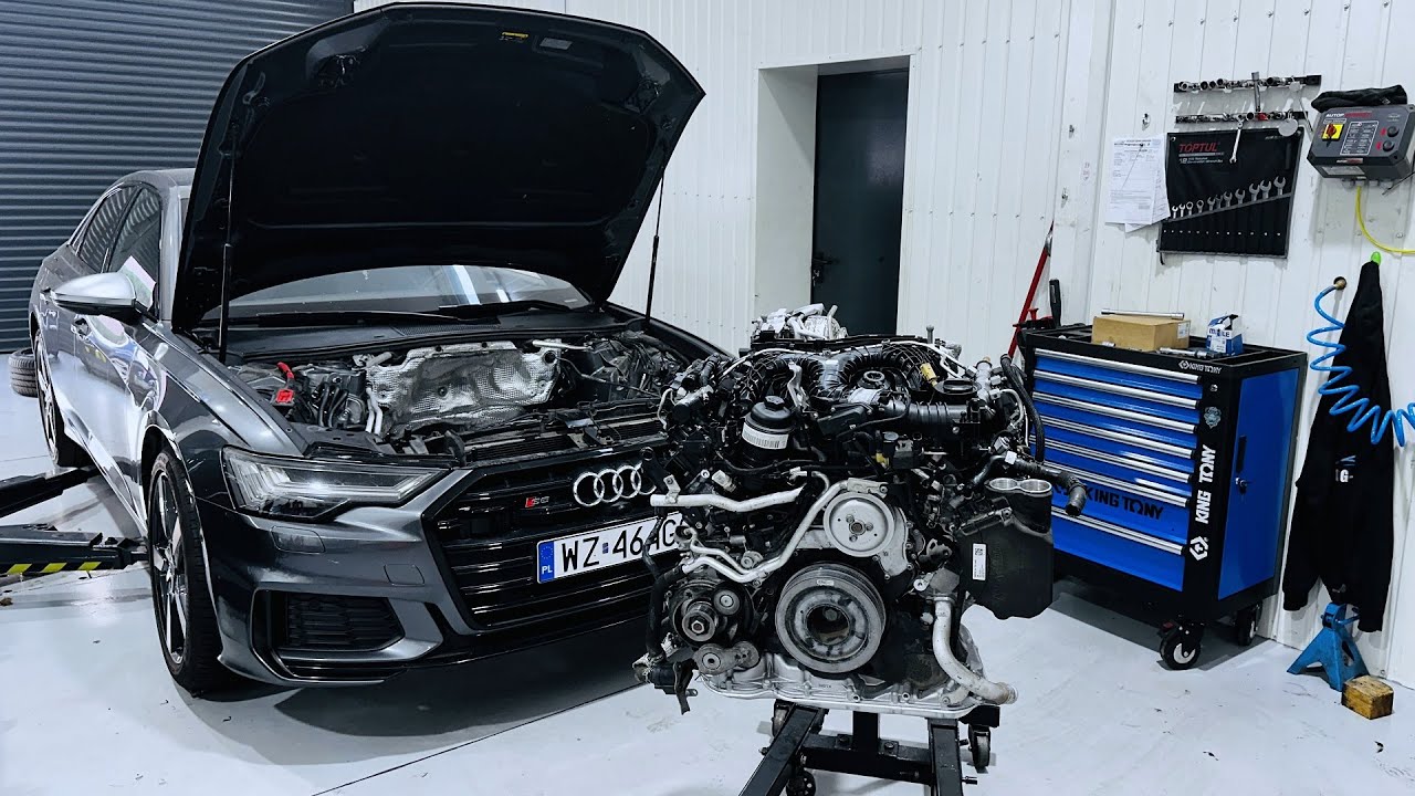 Awarie silników 3,0 TDI w Audi. Zobaczcie co się dzieje i przy jakich przebiegach się to zdarza ?