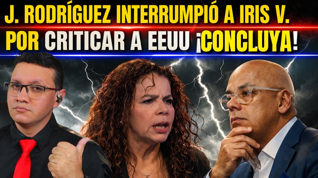 🚨J. RODRIGUEZ LE JALÓ LA CUERDA A IRIS VARELA ¡CONCLUYA DIPUTADA! (NO CRITIQUE A EEUU).