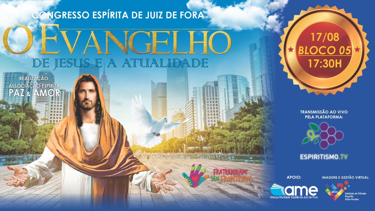 Bloco 04  | Congresso Espírita de Juiz de Fora - MG | Jaime Ribeiro | Décio Iandoli | Andrei