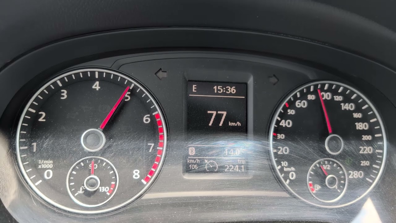 Volkswagen Passat 2013 (B7) 2.5 5 speed 0-140 km/h