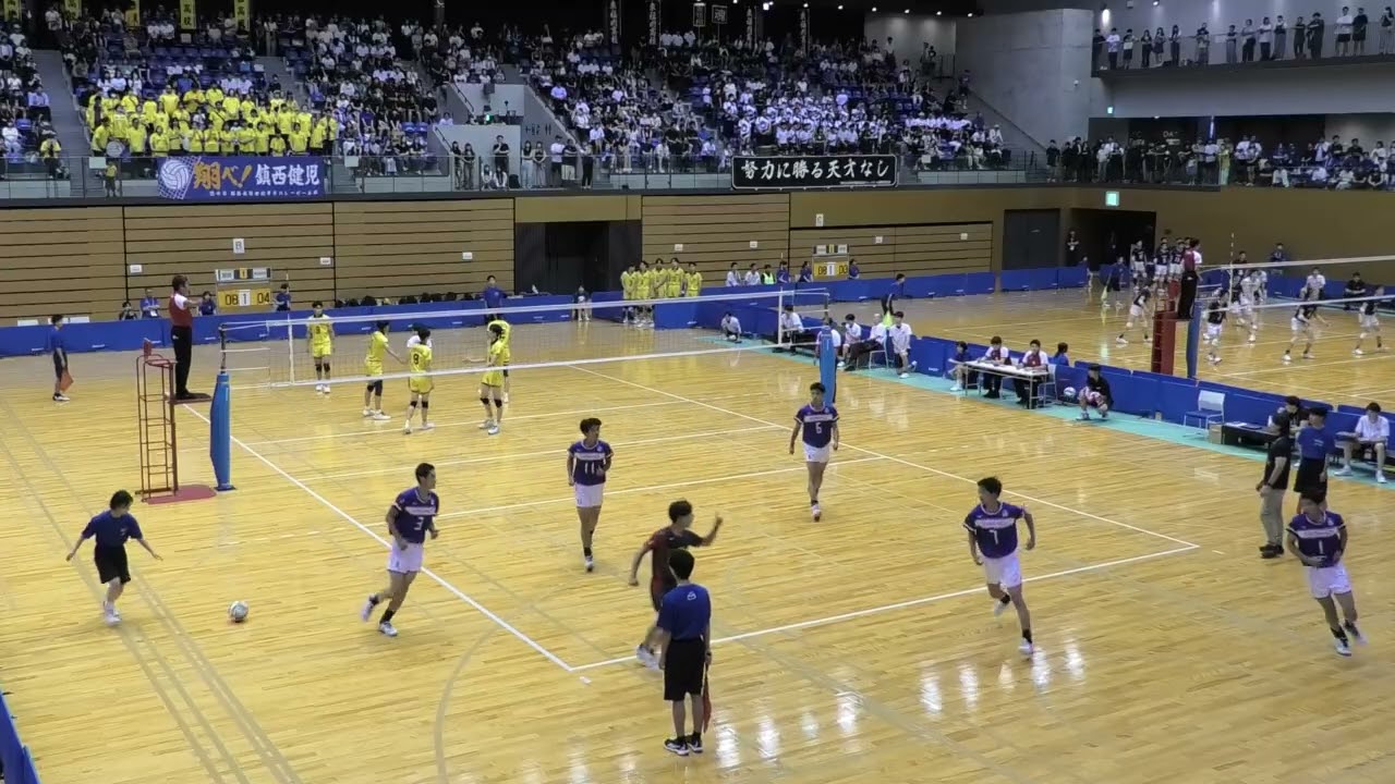 鎮西高校 vs 岐阜商業高校 1st #バレーボール #volleyball
