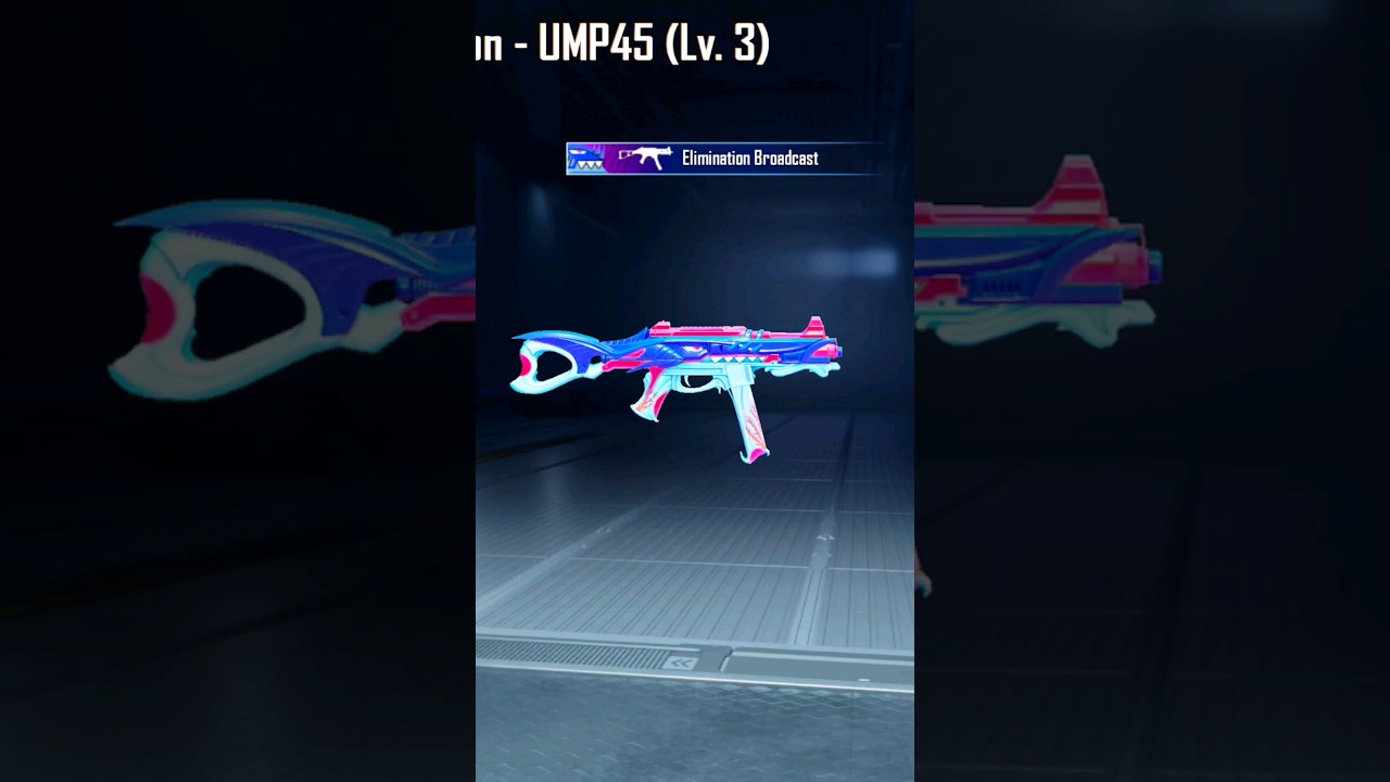 Ump Full Upgrade 🔥 My 1st Gun Upgrade 🥺 #shorts #bgmi #gameplay #ump