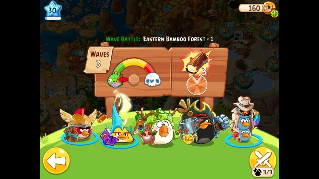 Angry Birds Epic Eastern Bamboo Forest Level 1 Walkthrough