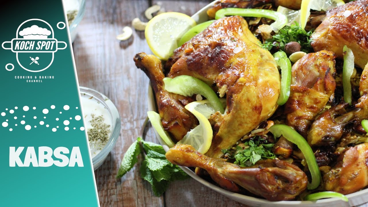 Das beste syrische Rezept Kabse - Arabisches Reisgericht Kabse – الكبسة السورية