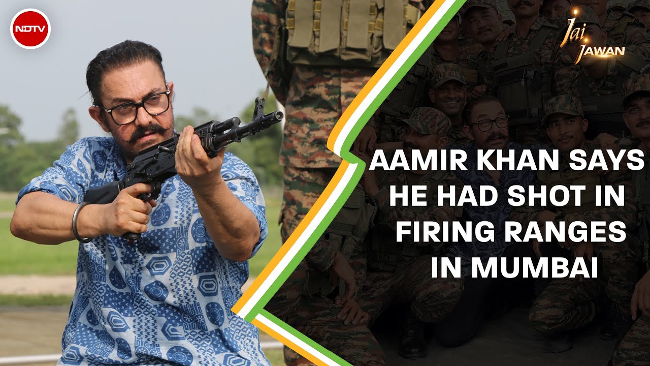 Aamir Khan Says He Had Shot In Firing Ranges In Mumbai | Jai Jawan With Aamir Khan