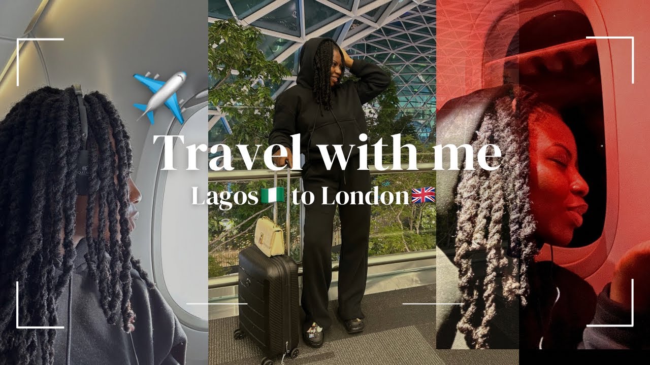 TRAVEL WITH ME TO LONDON🇬🇧WITH QATAR AIRWAYS✈️