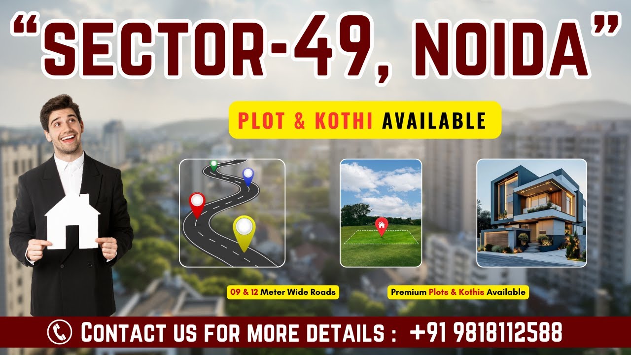 Sector 49, Noida | Plots & Kothi Available #sector49noida #noida #plotforsale #kothiforsale