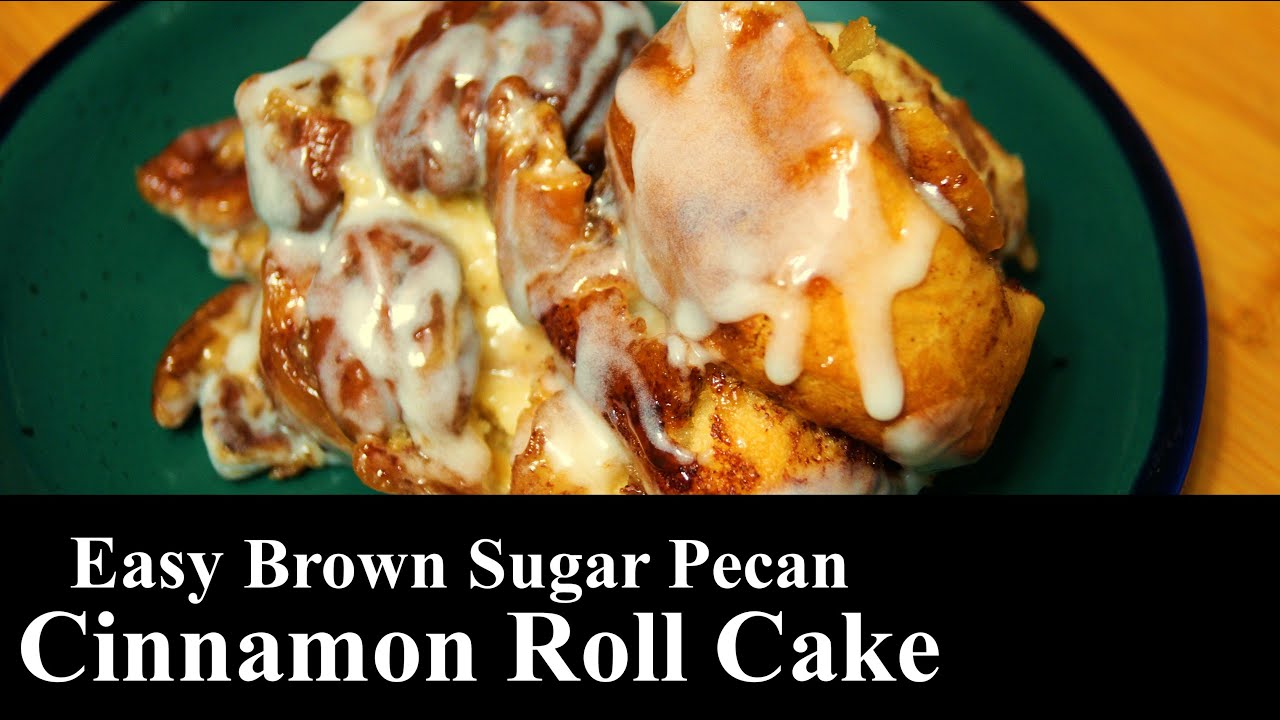 Brown Sugar Pecan Cinnamon Roll Cake | Easy Recipe | COFFEE CAKE | The Southern Mountain Kitchen