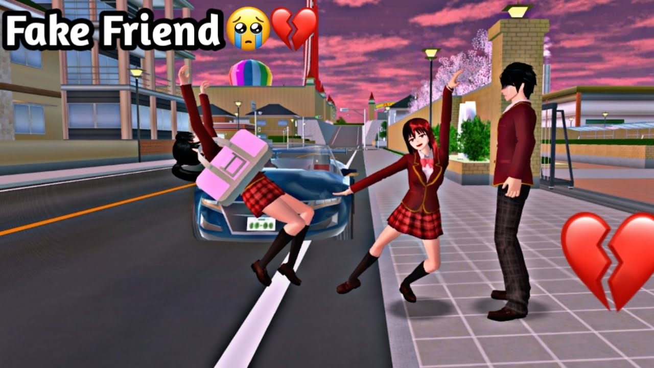 FAKE FRIEND💔 || SAKURA SCHOOL SIMULATOR Sad Short Story (1/3)