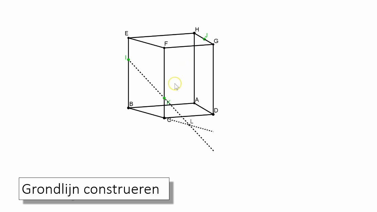 Doorsnede tekenen
