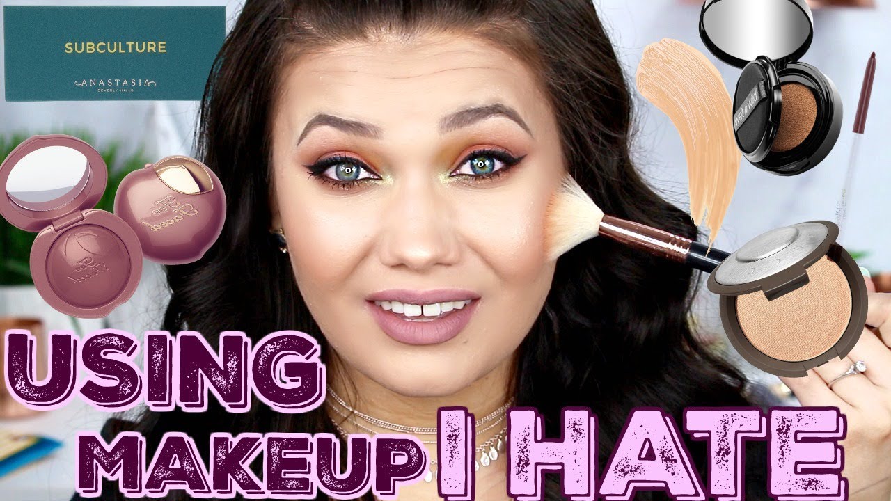 FULL FACE Using Makeup I HATE! + Apology to Anastasia Beverly Hills