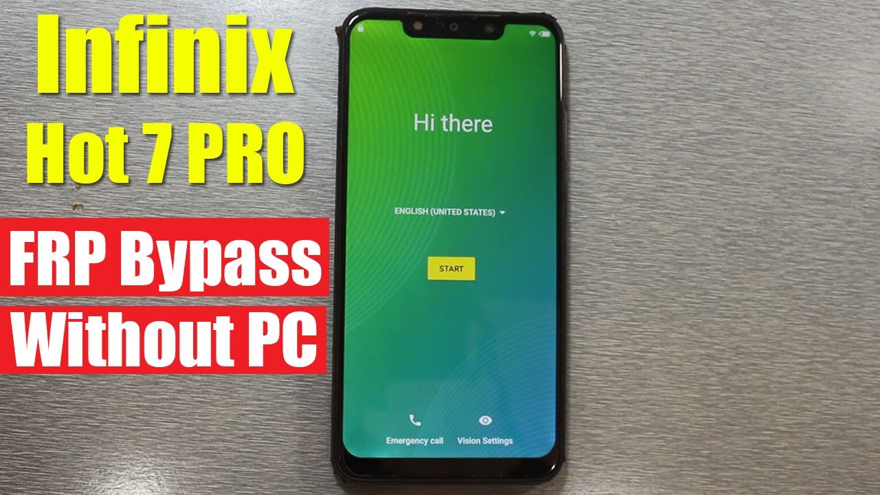 INFINIX HOT 7 PRO FRP BYPASS WITHOUT PC | NEW METHOD 2022