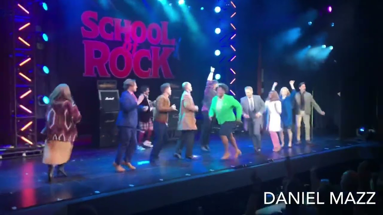 School Of Rock Musical Stick It To The Man and Curtain Call Plymouth 7/5/22