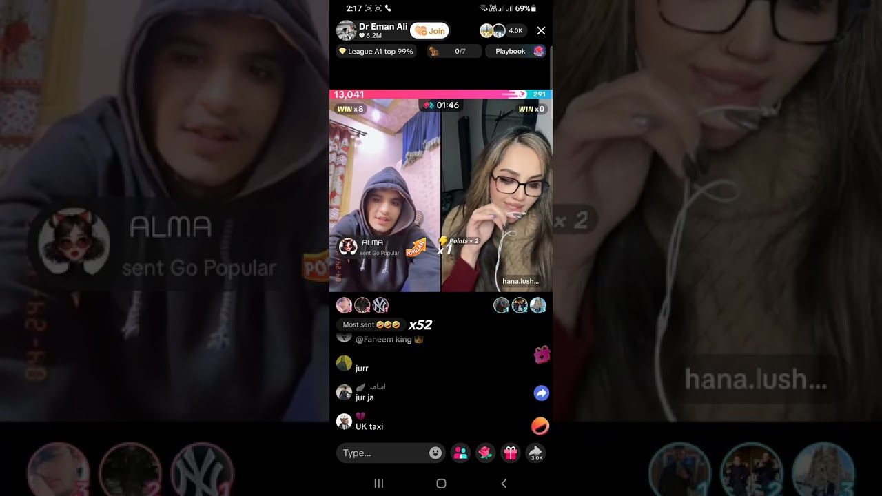 Dr eman funny video and tiktoker live😇😇😇🤣🤣😂😂😂